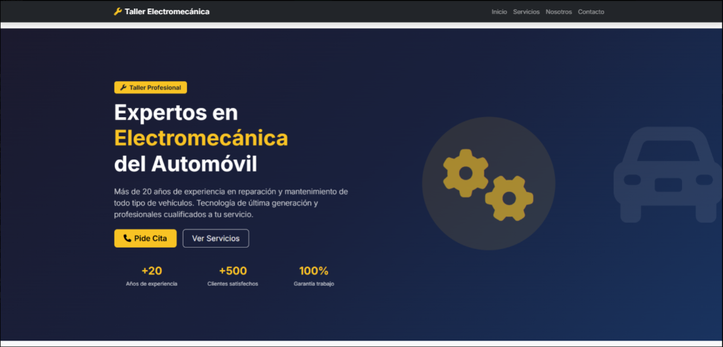 Proyecto Taller Electromecánica